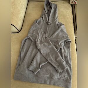 Lululemon MENS city sweat pullover hoodie Heathered lunar rock